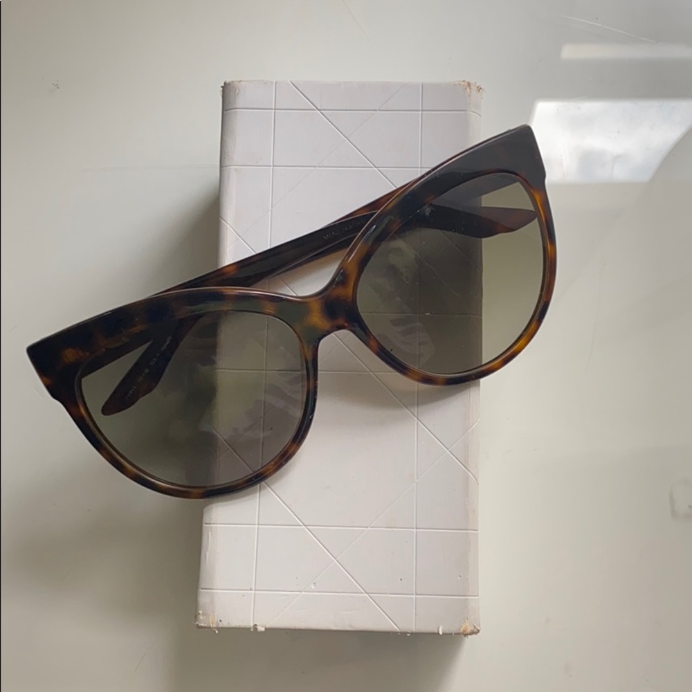 Dior oversized cat eye sunglasses